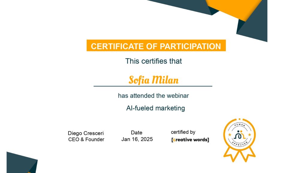 AI-fueled Marketing by Creative Words